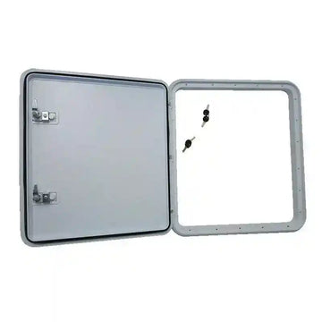 Coast Access Door 4 566 x 631 White RV Hatch - Everything Caravans
