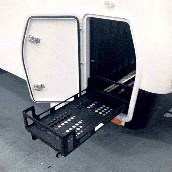 Coast Access Door 8 - White 370 x 595 Closed Side RV Hatch - Everything Caravans