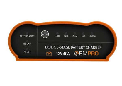BMPRO Proboost 40 DcDc 12volt Charger with Solar input - Everything Caravans