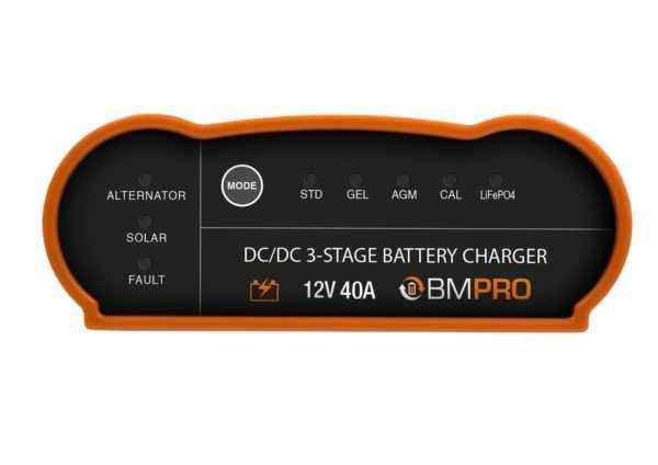 BMPRO Proboost 40 DcDc 12volt Charger with Solar input - Everything Caravans