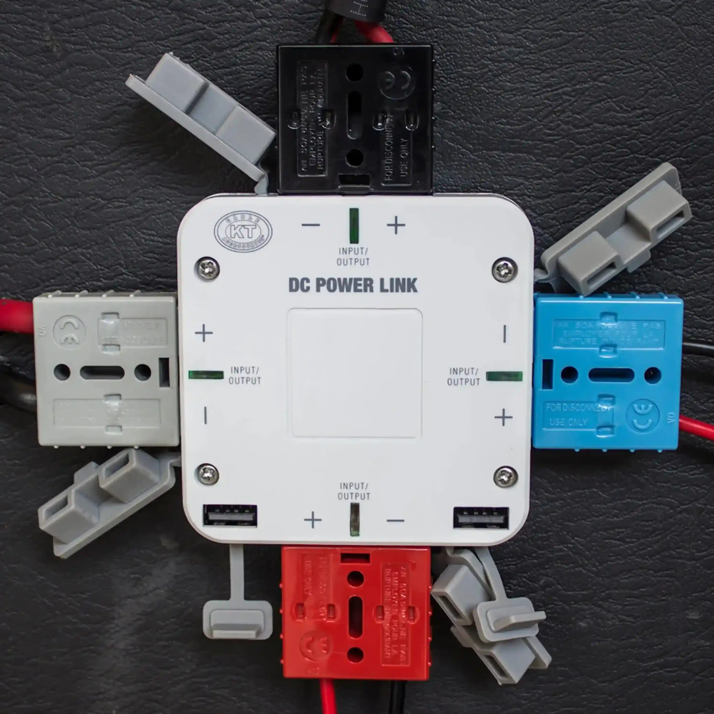 4 Way Dc Dc Power Link 4 Way Connector – Everything Caravans