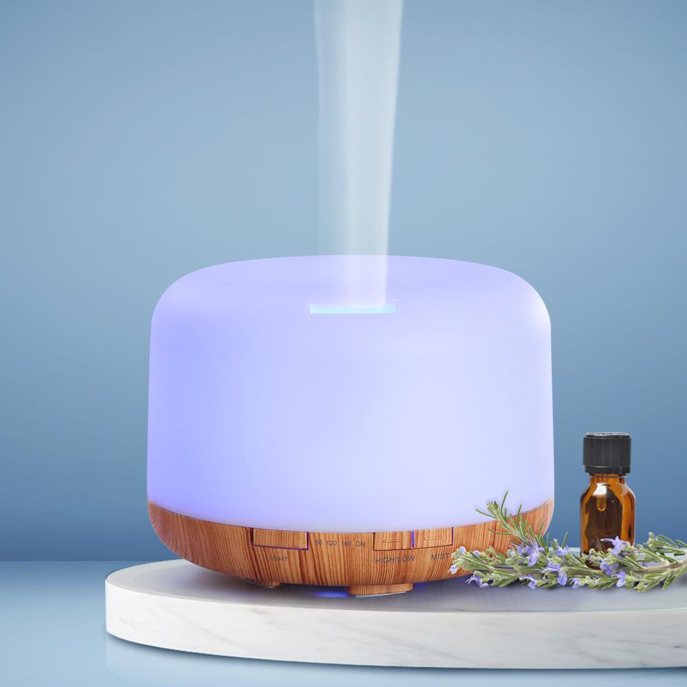 Diffuser Aromatherapy Led Night Light Air Humidifier Purifier - Everything Caravans