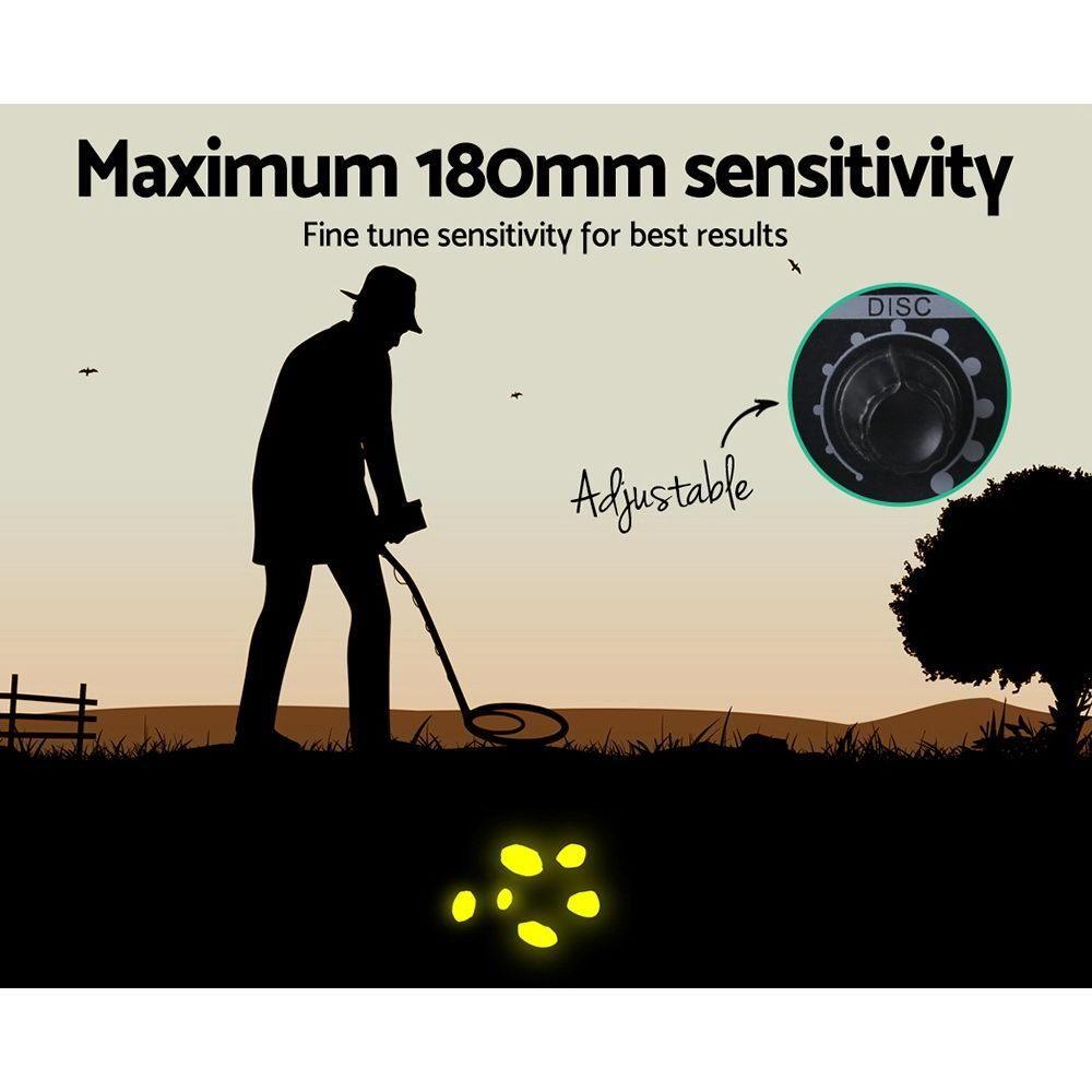 Deep Metal Detector Black - Everything Caravans