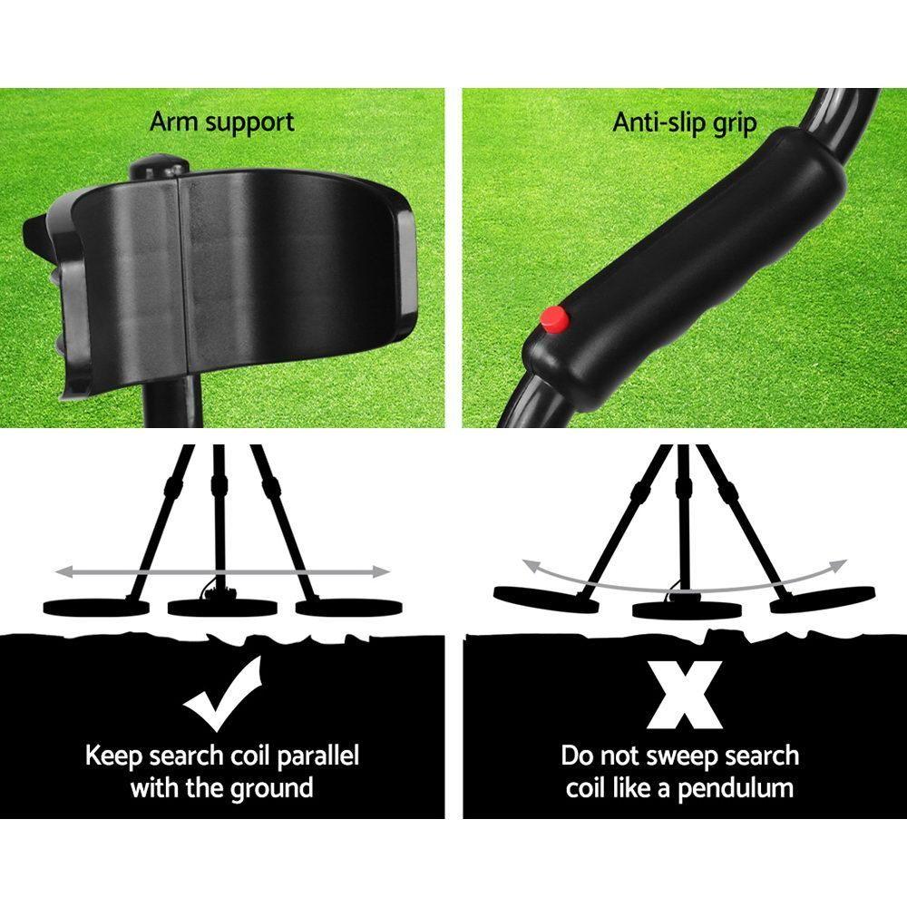Deep Metal Detector Black - Everything Caravans