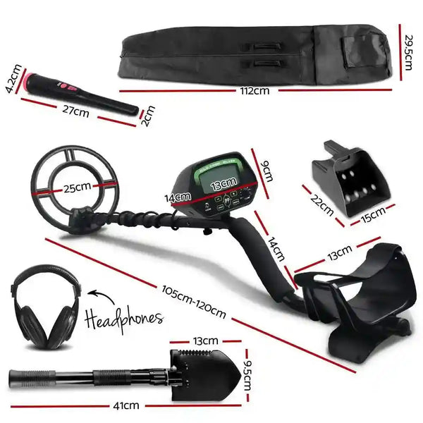 Deep Metal Detector Sensitive with Pinpointer - Everything Caravans