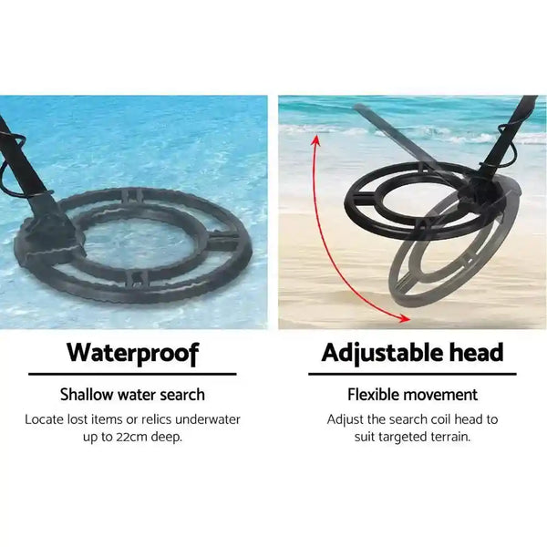 Deep Metal Detector Sensitive with Pinpointer - Everything Caravans