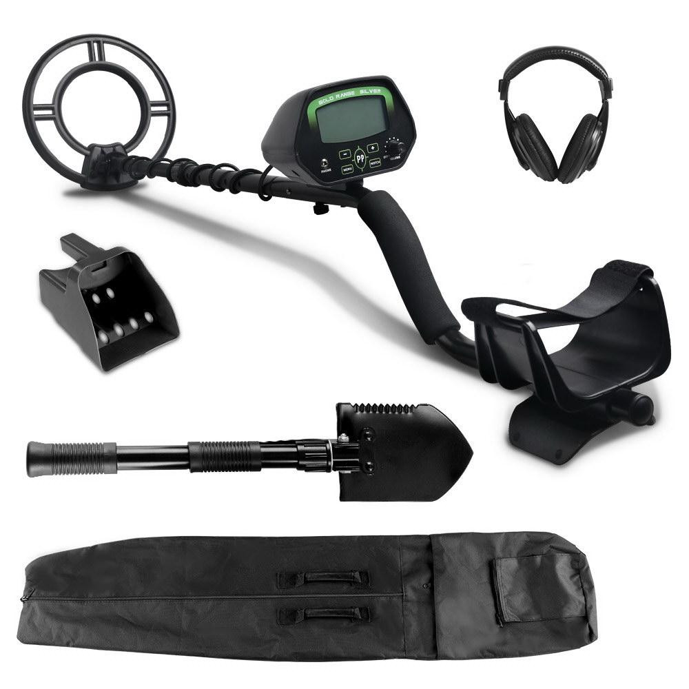 Deep Sensitive Metal Detector Searching Gold Digger Treasure Hunter LCD Shovel Sand Scoop DSZ