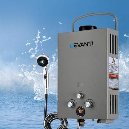 Gas Hot Water Heater Portable Shower Lpg - Everything Caravans
