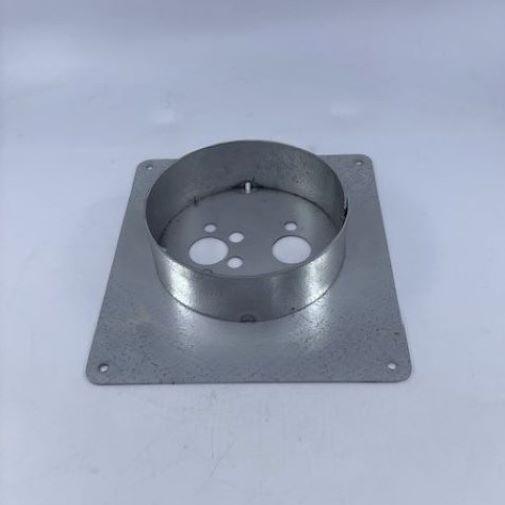 Diesel Heater Turret Style Galvanised Mounting Plate Standard fitting - Everything Caravans