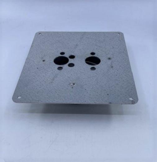 Diesel Heater Turret Style Galvanised Mounting Plate Standard fitting - Everything Caravans