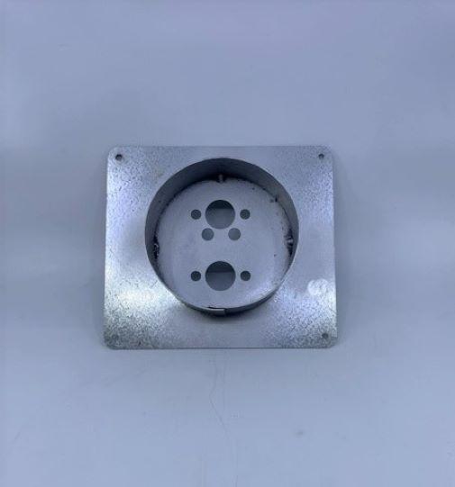 Diesel Heater Turret Style Galvanised Mounting Plate Standard fitting - Everything Caravans