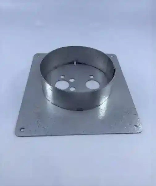 Diesel Heater Turret Style Galvanised Mounting Plate Standard fitting - Everything Caravans