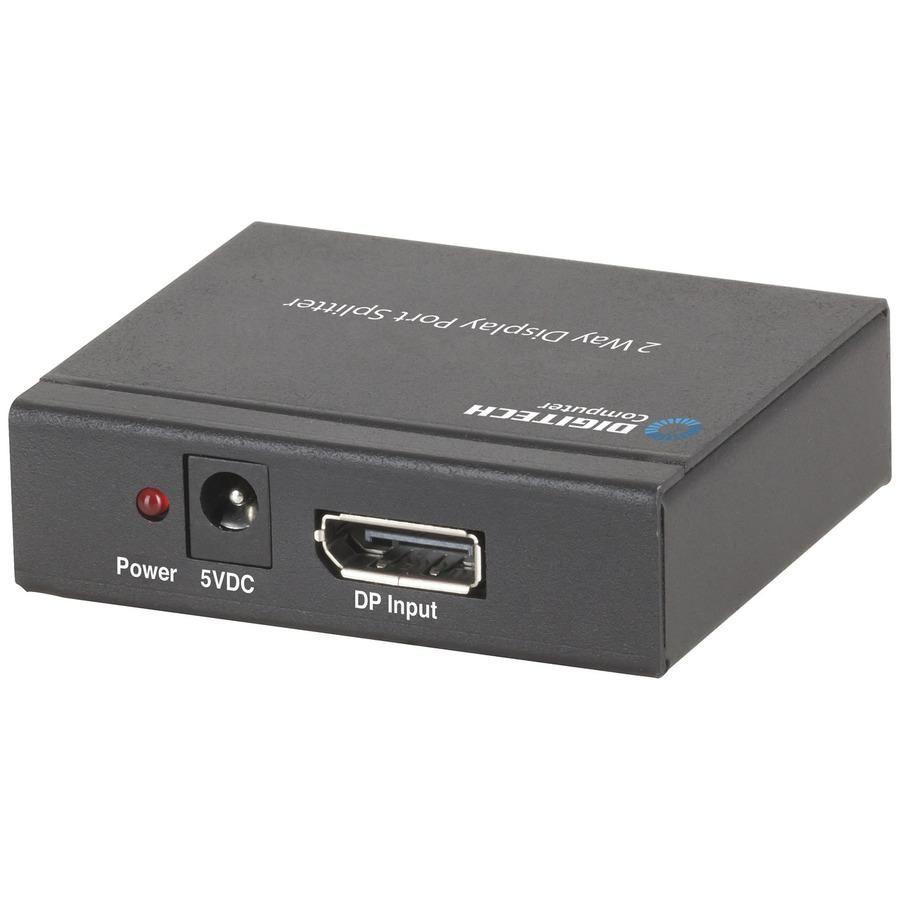 Digitech 2 Way Displayport Splitter - Everything Caravans