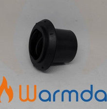 Directional Air Outlet - Closable - Aircon and Diesel Heaters 60-65mm Black - Everything Caravans
