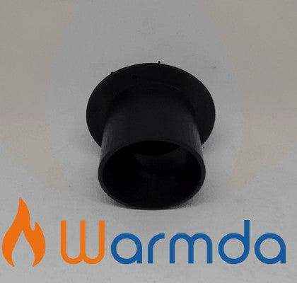 Directional Air Outlet - Closable - Aircon and Diesel Heaters 60-65mm Black - Everything Caravans
