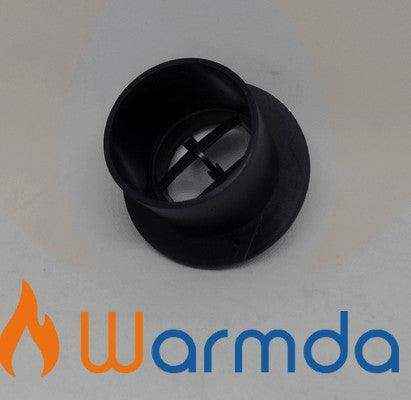 Directional Air Outlet - Closable - Aircon and Diesel Heaters 60-65mm Black - Everything Caravans