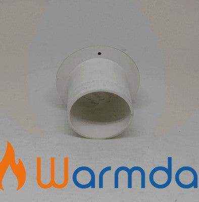 Directional Air Outlet - Aircon and Diesel Heaters 60-65mm White - Everything Caravans