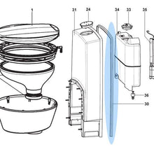 Dometic CTS Cassette Toilet Rear Housing Seal - Everything Caravans