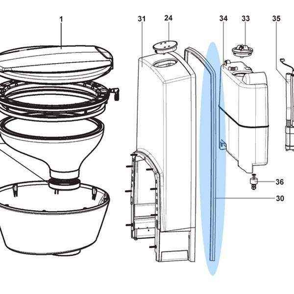 Dometic CTS Cassette Toilet Rear Housing Seal - Everything Caravans