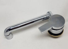 Dometic Chrome Brass Fold Down Hot and Cold Water Mixer Tap - Everything Caravans