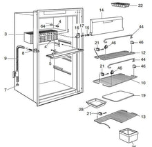 Dometic Electrolux Gas Fridge RM2453 RM2553 Draw for Lower Shelf - Everything Caravans