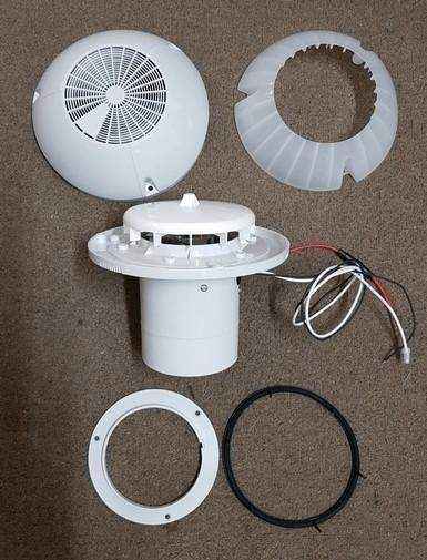 Dometic Gy11 Roof Ventilation 12v for Bathrooms and Kitchens - Everything Caravans