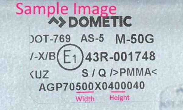 Dometic Sietz Window Stay (Pair) BG3637 - 450mm Friction Type - Everything Caravans