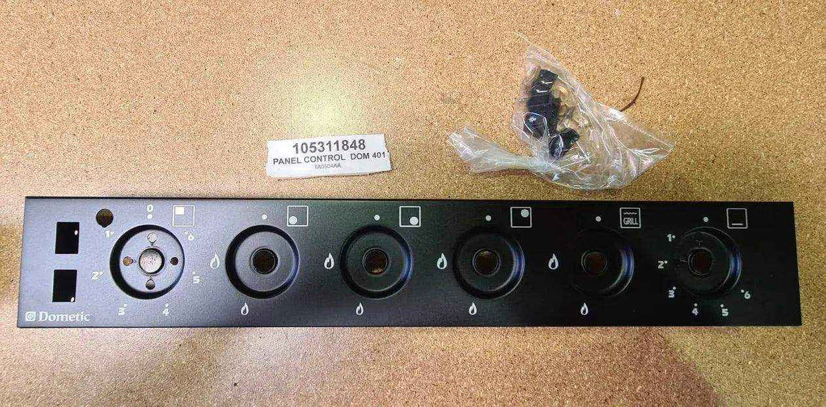 Dometic Replacement Control Panel 401 Cooker - Everything Caravans