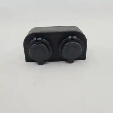 Twin Oulet External Mount 2 x 12volt Cigar Socket - Everything Caravans