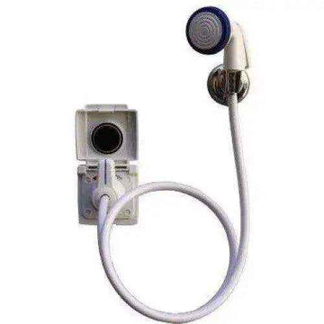Ezy RV Exterior Shower Outlet Black - Everything Caravans