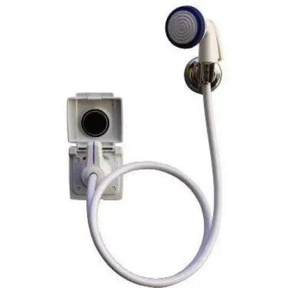 Ezy RV Exterior Shower Outlet Black - Everything Caravans