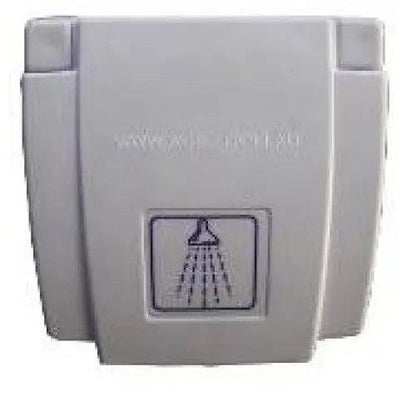 Ezy RV Exterior Shower Outlet White - Everything Caravans