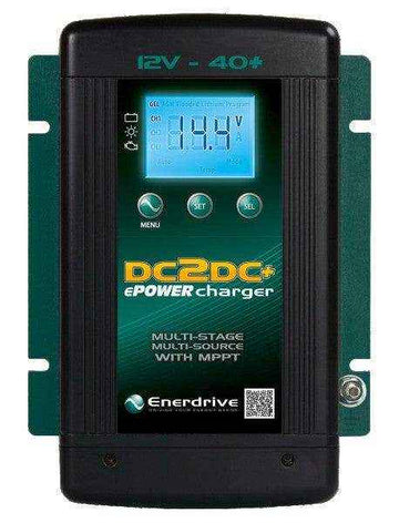 Enerdrive DC2DC 40+amp Battery Charger and Solar Regulator - Everything Caravans