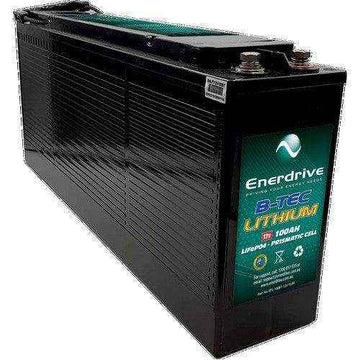 Enerdrive B-Tec Lifep04 12v 100Ah Slimline Lithium Battery - Everything Caravans