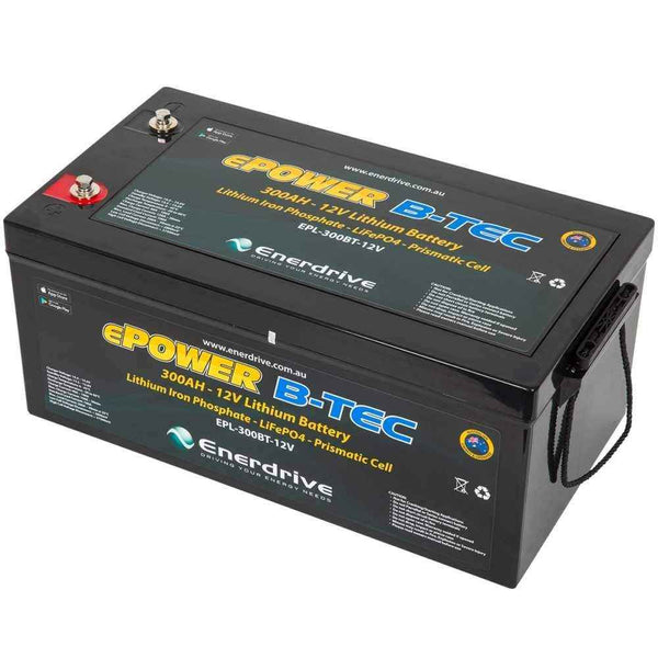 Enerdrive B-Tec 12v 300Ah G2 Lithium Battery - Everything Caravans