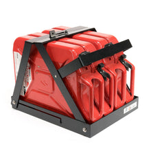 Eezi-Awn Jerry Can Holder Double Stores 2 Jerry Cans Folds Flat within Itself - Black Friday Sale - Everything Caravans
