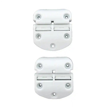 Evakool infinity Hinge White (2 Pack) - Everything Caravans