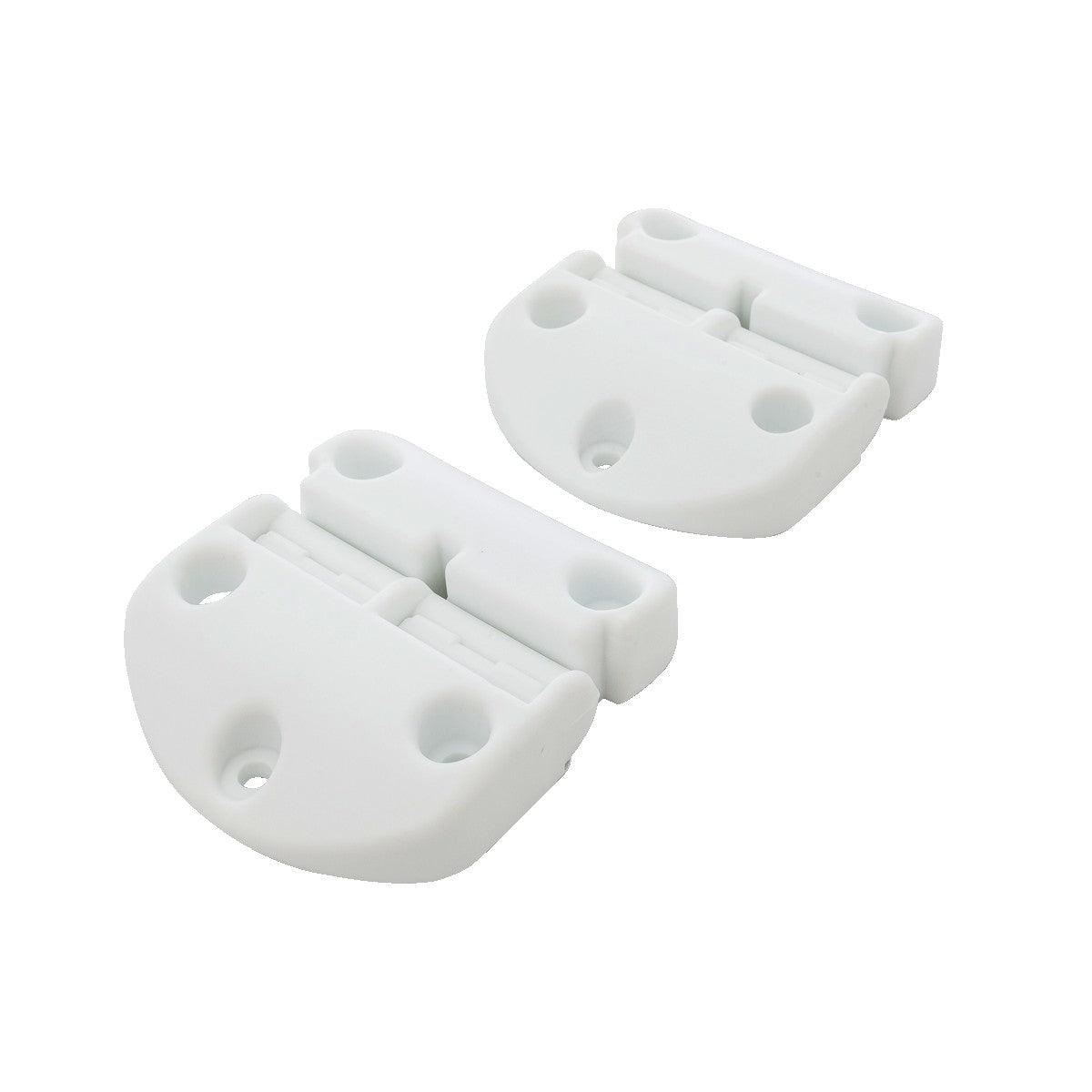 Evakool infinity Hinge White (2 Pack) - Everything Caravans