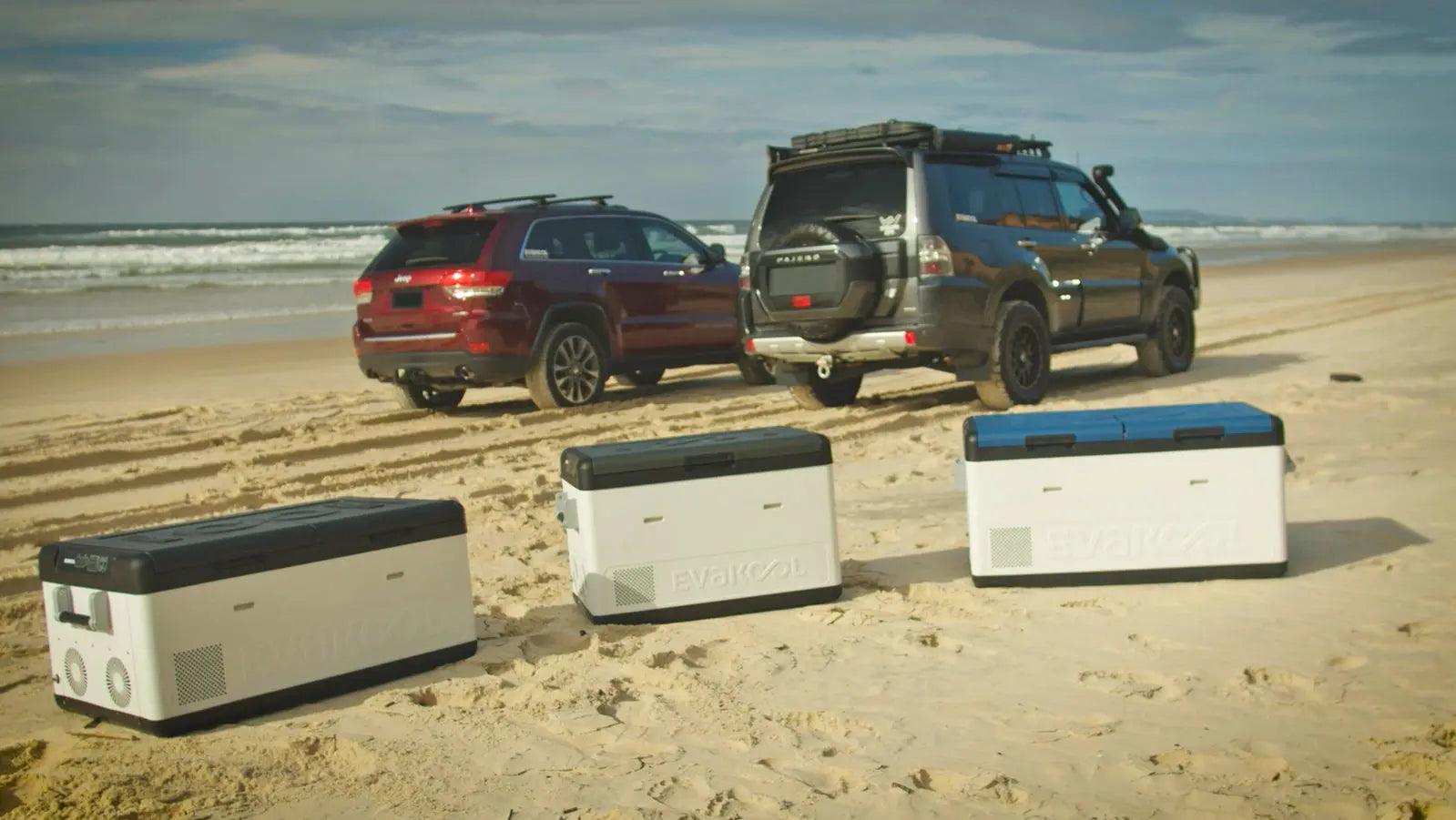 Evakool 65L Downunder 11 Dual Zone Blue - Assembled in Australia - Everything Caravans