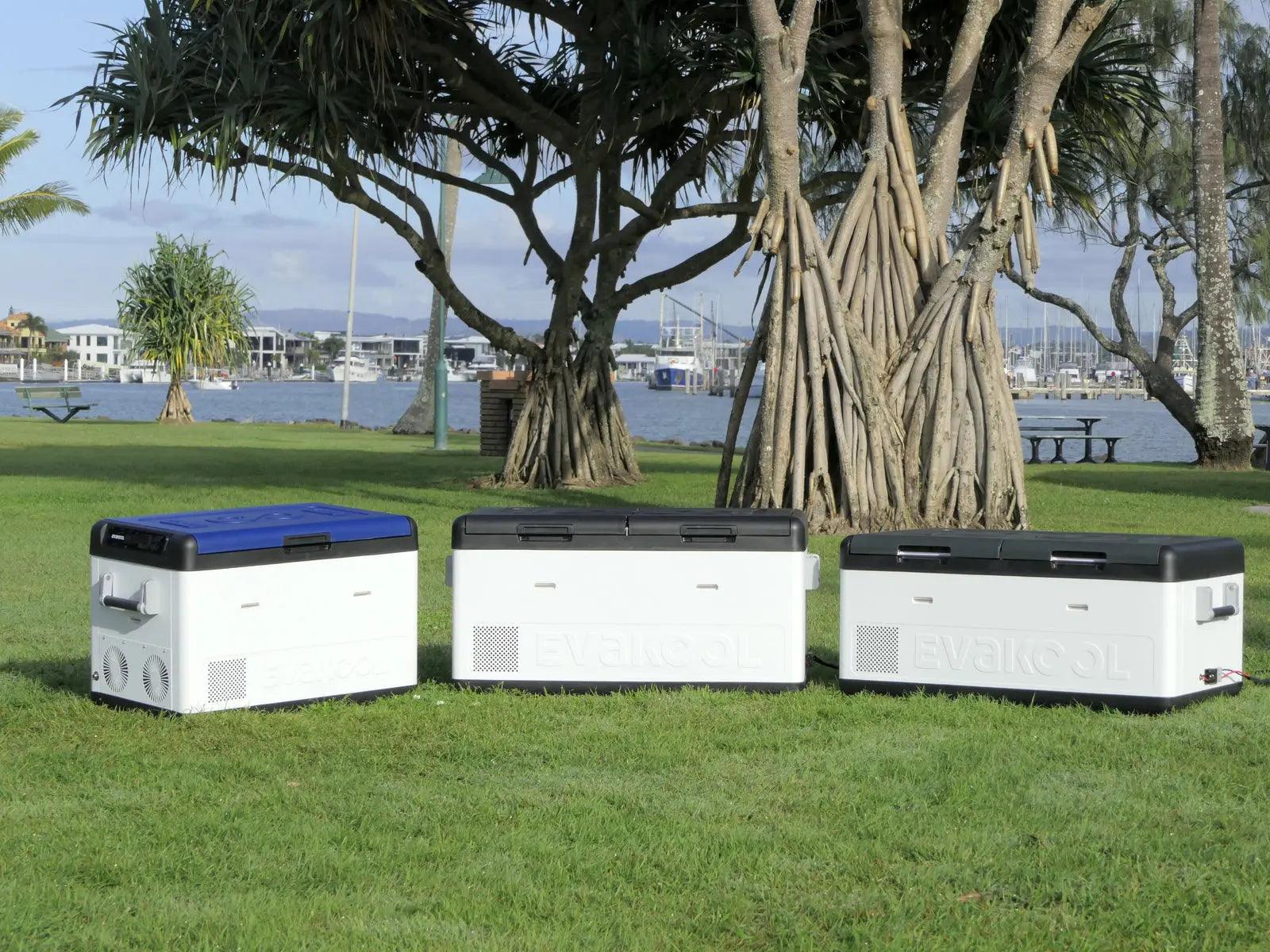 Evakool 65L Downunder 11 Dual Zone Blue - Assembled in Australia - Everything Caravans
