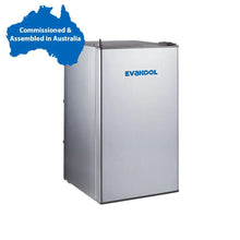 Evakool 95L Platinum Upright Fridge Freezer Silver - Assembled in Australia - Everything Caravans