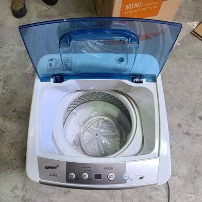 Ex Display Sphere 2.5Kg Automatic Mini Washing Machine - Everything Caravans