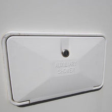 Exterior Recessed Shower Box White Caravan Camper Motorhome - Everything Caravans