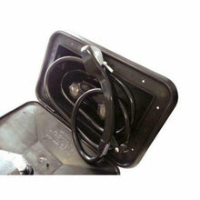 External Recessed Shower Box Unit for Caravans Black - Everything Caravans
