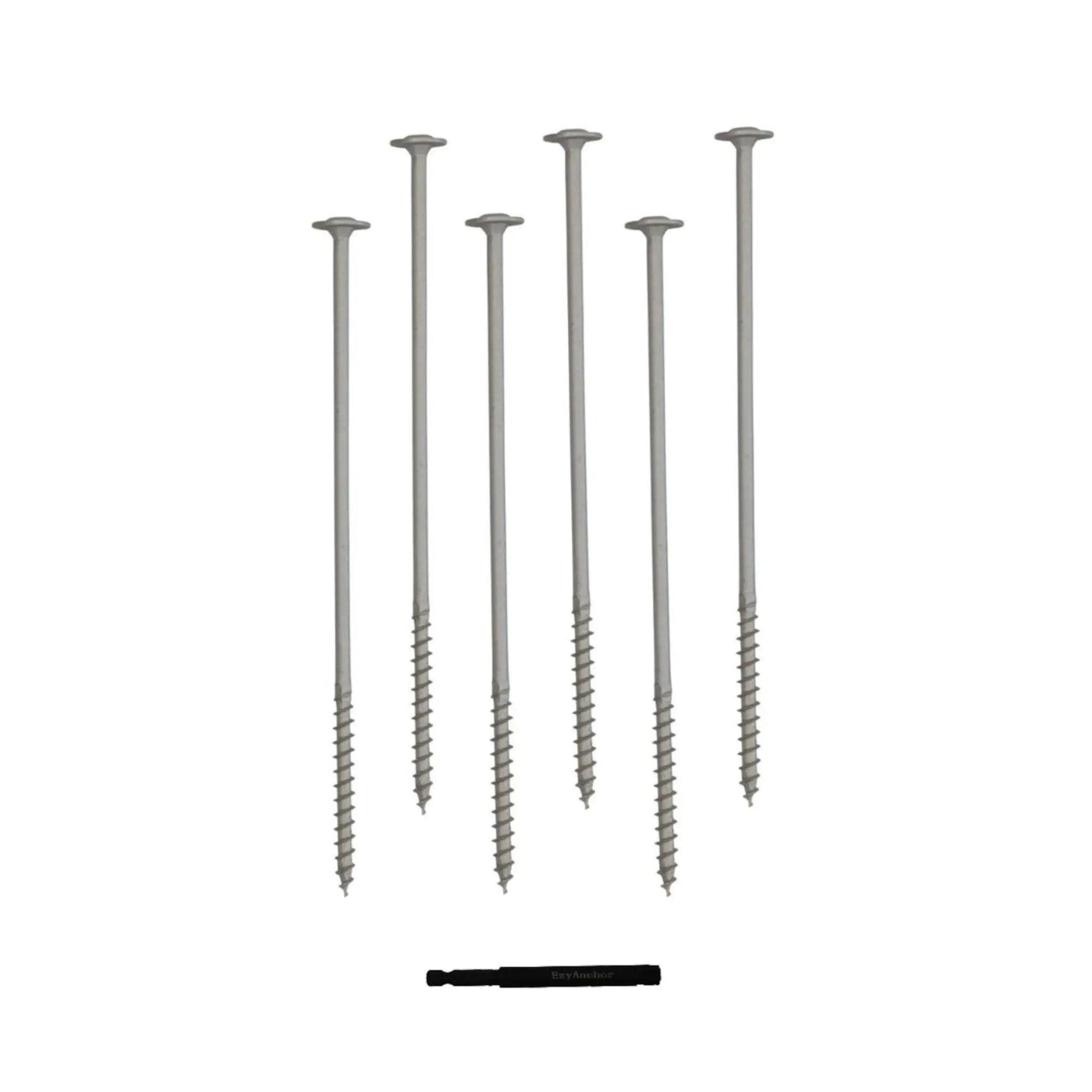 Ezy Anchor Starter Pack with Coastal Screws - Everything Caravans
