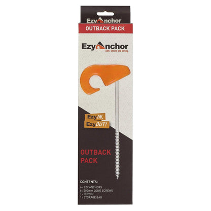 Ezy Anchor Starter Pack with Outback Screws - Everything Caravans