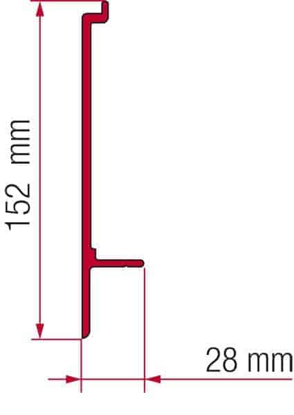 FIAMMA AWN "T" BRACKETS FOR F45 AWN Fiamma