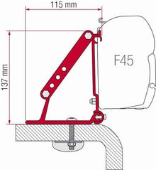 Fiamma F45 Kit Roof Adapter 98655-316 - Everything Caravans
