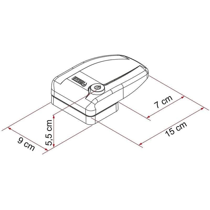 Fiamma Security Door Lock - Everything Caravans