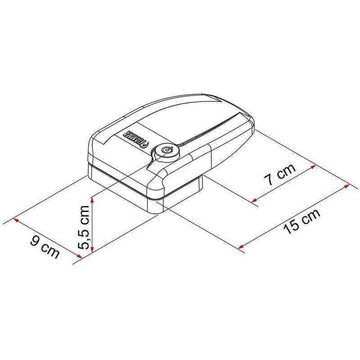 Fiamma Security Door Lock - Everything Caravans